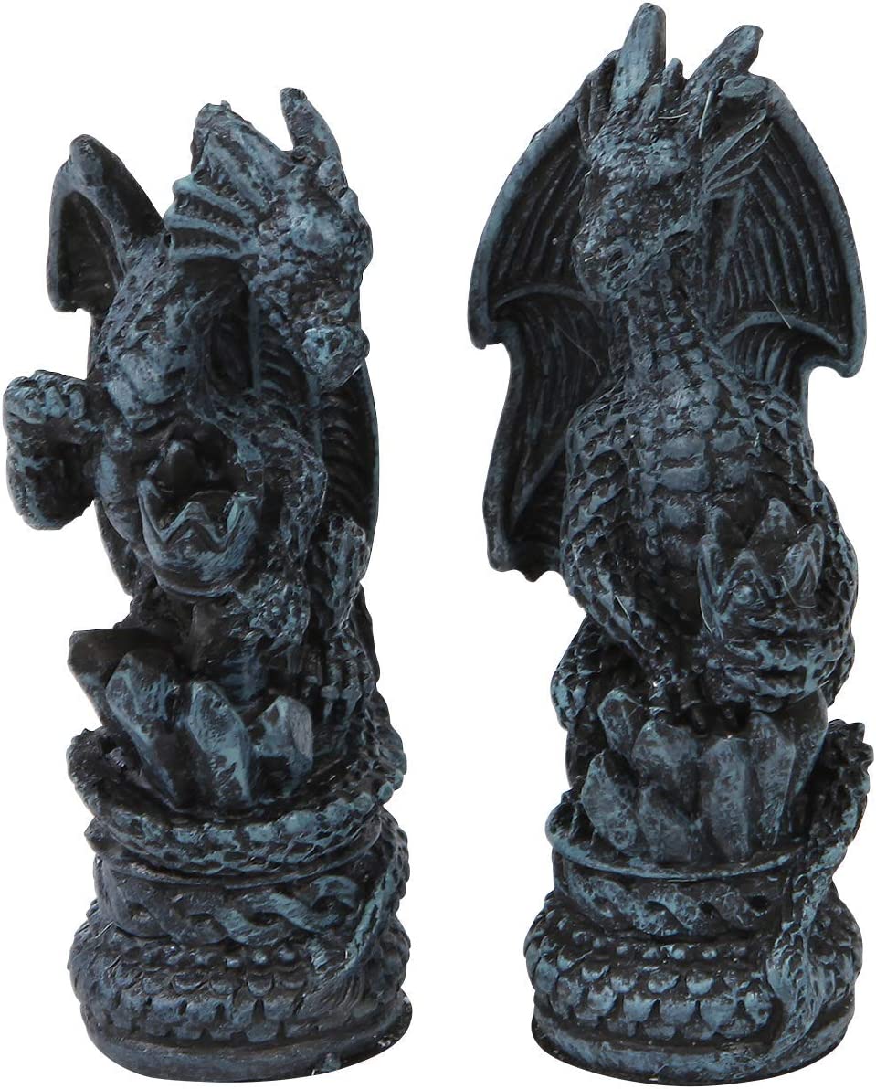 Nemesis Now Dragon-Themed Resin Chess Set