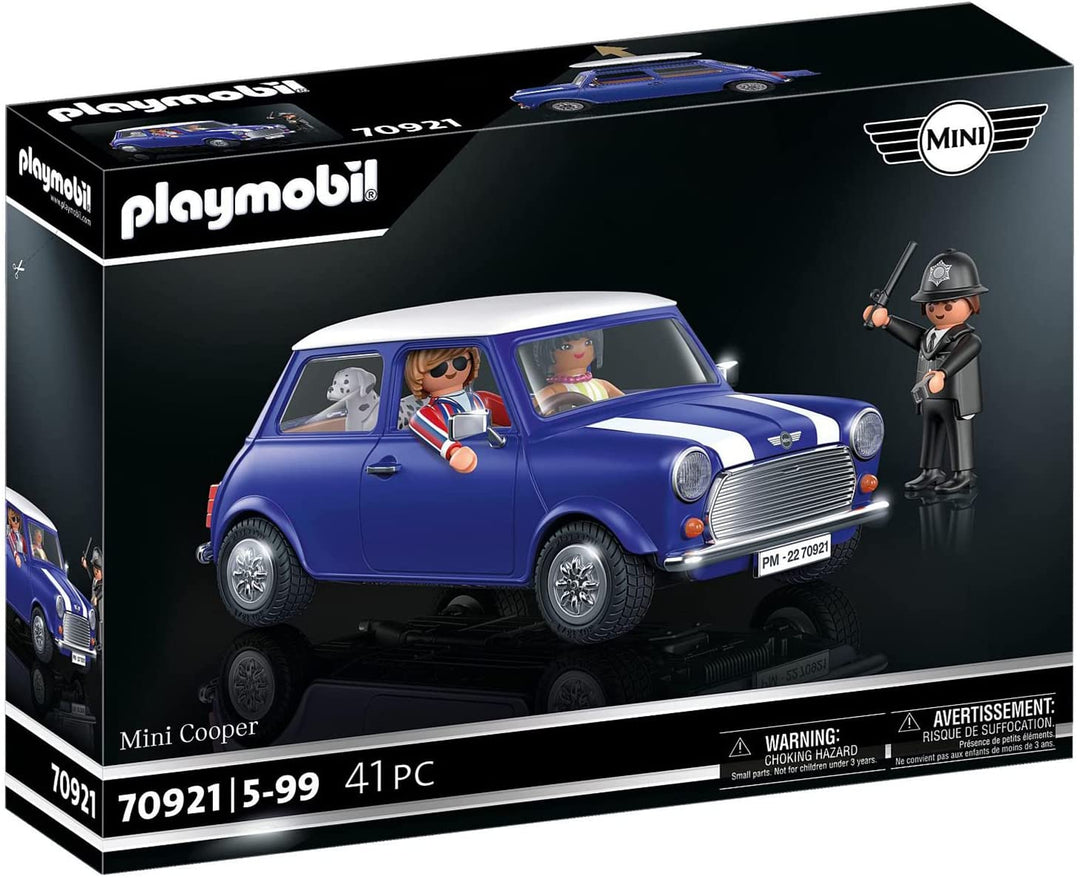 Playmobil Classic Cars 70921 Mini Cooper, Model Car for Adults, Toy Car for Chil