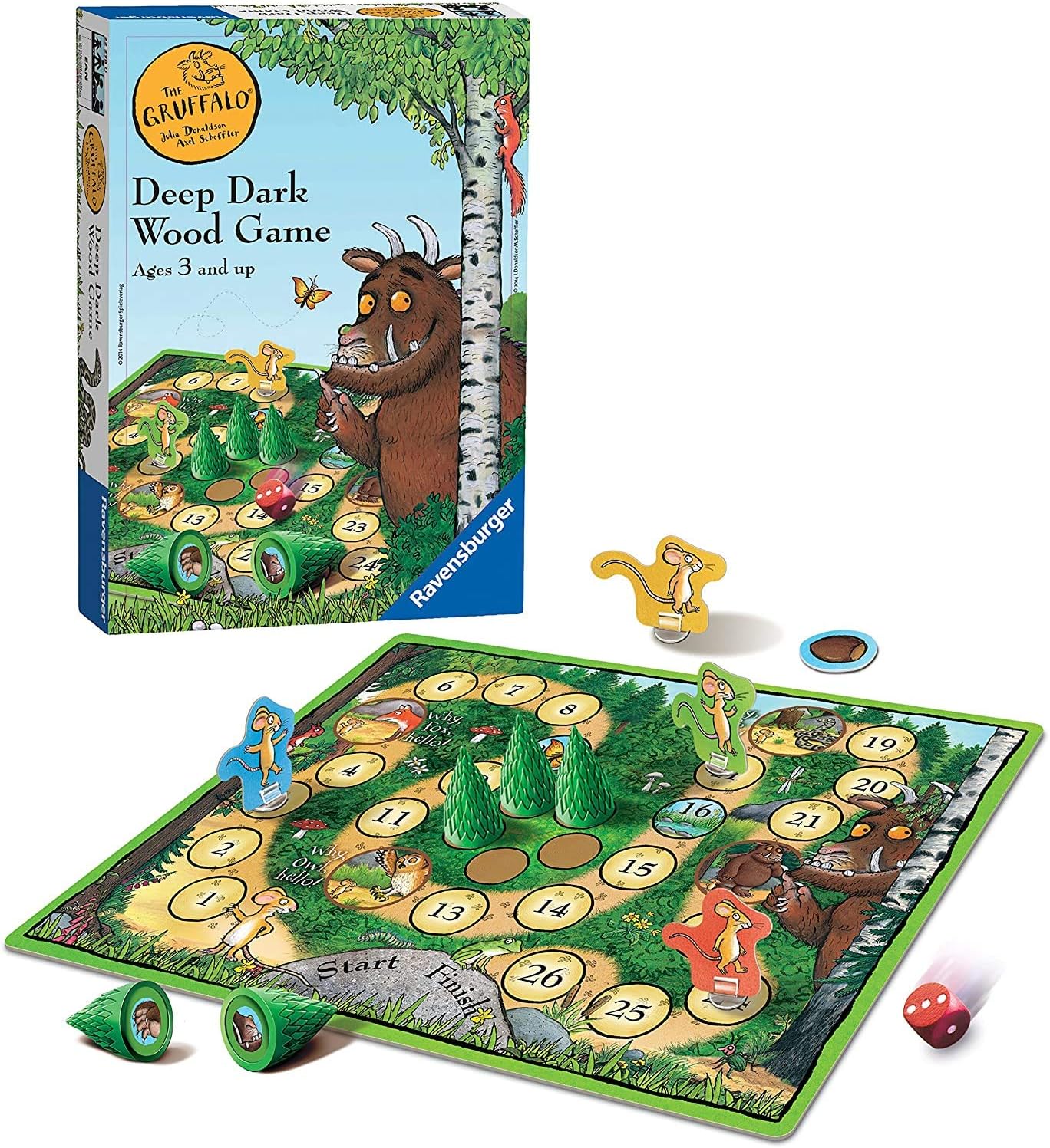Ravensburger The Gruffalo Deep Dark Wood Game