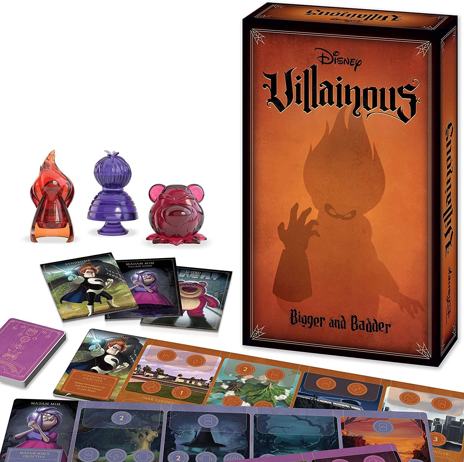 Ravensburger Disney Villainous Bigger and Badder Strategy Board Game