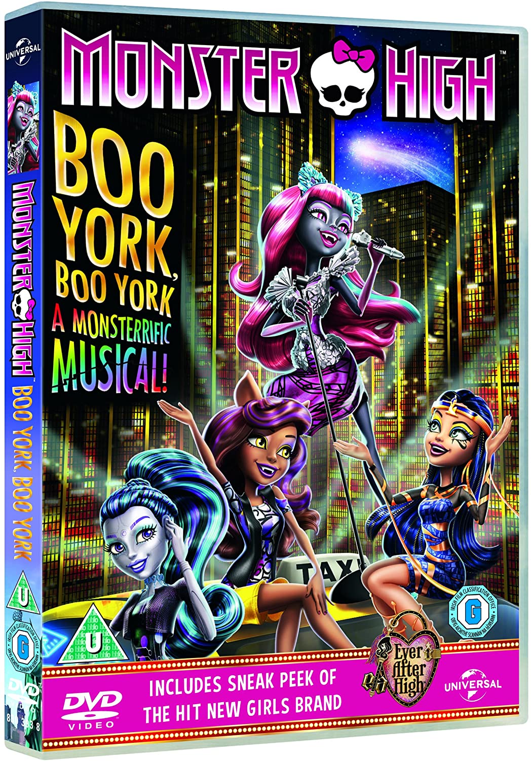 Monster High: Boo York! Boo York! (2015) - DVD