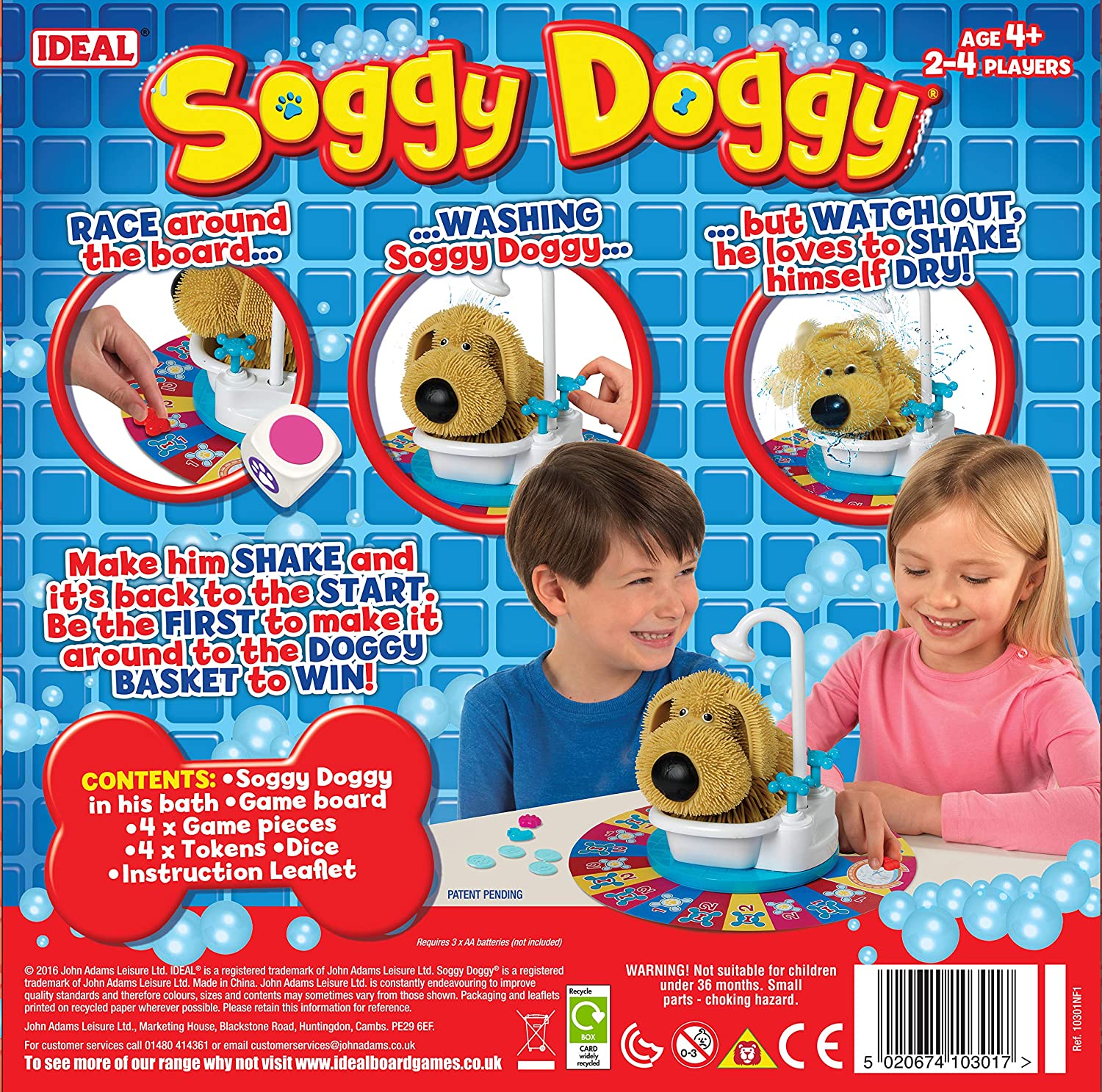 Juego Soggy Doggy de Ideal