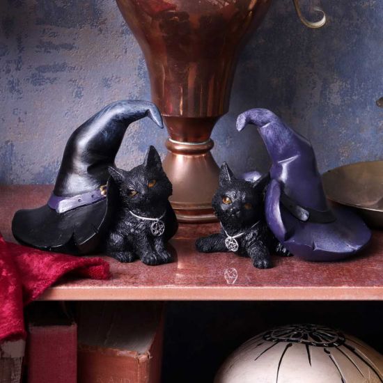 Nemesis Now Wiccan & Witchcraft Collection - Prue Cat Figurine in Black