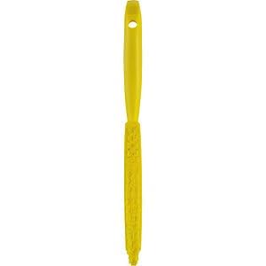 Vikan Hand Brush - Narrow Design for Tight Spaces | Yellow Polypropylene 4