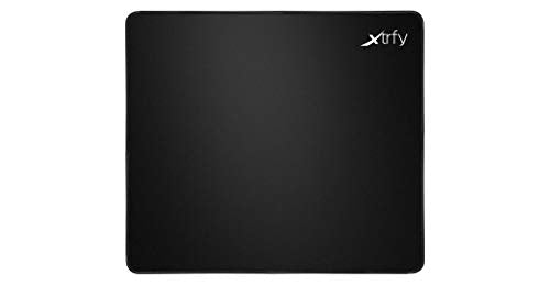 XTRFY GP2 Large Gaming Mousepad - 460 x 400 x 4 mm, Cloth Surface, Stitched Edges, Non-Slip Rubber Base