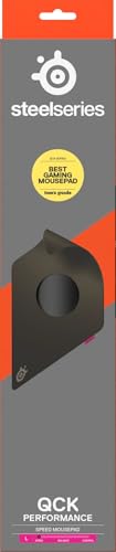 SteelSeries QcK L Performance Speed Gaming Mousepad - 49x42 cm, Extra-Dense 3.5mm Base, Black 12