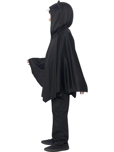 Smiffys Bat Cape - Black Dress Up Costume Accessory for Kids 9