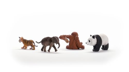 SCHLEICH Wild Life Africa Starter Set - 4Pc Animal Figurines for Ages 3+ 9