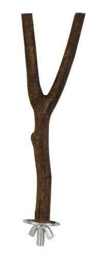 TRIXIE Natural Living Y Shape Bird Perch - Natural Wood | 20 cm Length | 15 mm Diameter 6