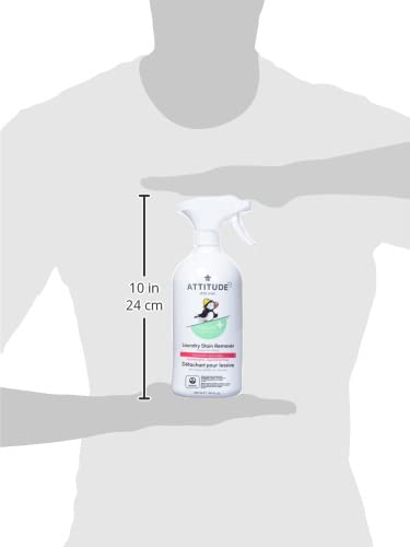 ATTITUDE Baby Laundry Stain Remover - Plant & Mineral-Based, Unscented, 800 ml 3