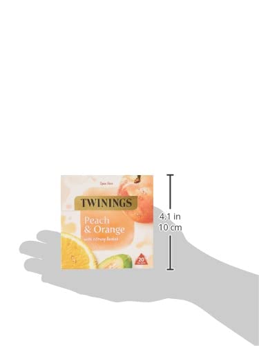 Twinings Peach & Orange Herbal Infusion Tea Bags, 20 Count 7