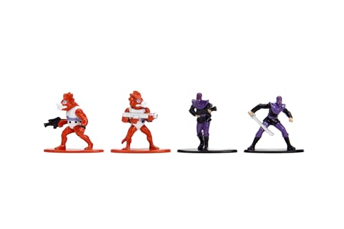 Jada TMNT Nano Figures Multipack Wave 1 - 18 Figures | 1.65 Inch Die-Cast Metal | Ages 3+ 4
