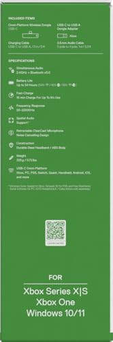 SteelSeries Arctis Nova 7X Wireless Gen 2 - Xbox & PC Gaming Headset with 2.4GHz + Bluetooth 28