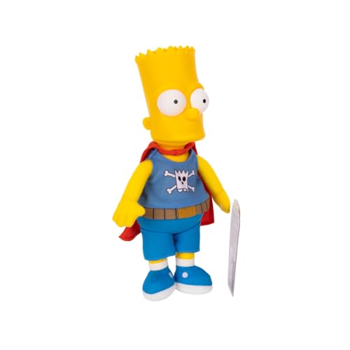 The Simpsons Daredevil Bart Plush Collectible 20cm | Soft Plush | Unisex Adult