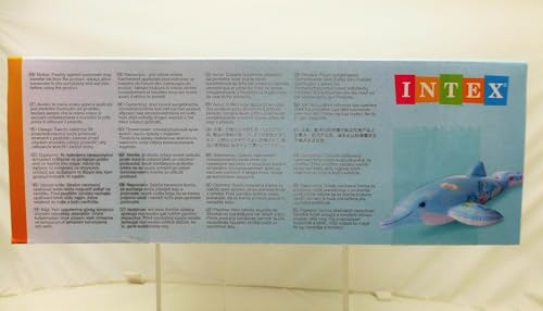Intex Lil' Dolphin Ride-On Inflatable - Grey 13