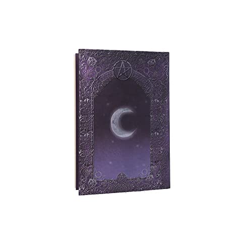 Nemesis Now Witches Spell Book with Pen Journal 18cm Purple