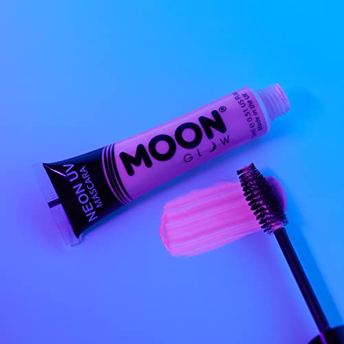 Máscara de pestañas Moon Glow Neon UV 15 ml ¡Púrpura brilla intensamente bajo la luz ultravioleta!