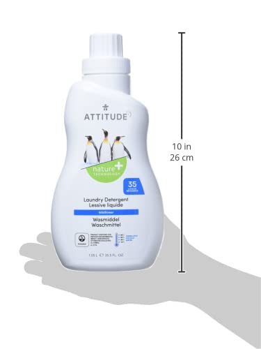 ATTITUDE Liquid Laundry Detergent - EWG Verified, Plant-Based, Wildflower Scent | 35 Loads 3