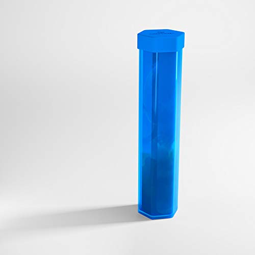 Gamegenic Playmat Tube - Secure Storage for Stitched/Unstitched Mats | Blue | Scratch-Resistant PETG 2