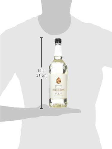 Simply Irish Cream Syrup - Vegan, Nut Free, Alcohol-Free Flavoured Syrup for Coffee, Hot Chocolate & Baking 7