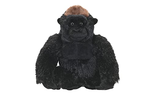 WILD REPUBLIC Silverback Gorilla Plush Soft Toy Cuddlekins 30 cm | High Quality Plush