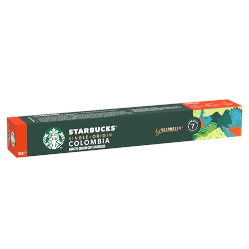 STARBUCKS - Single-Origin Colombia Medium Roast Coffee Capsule for Nespresso 5