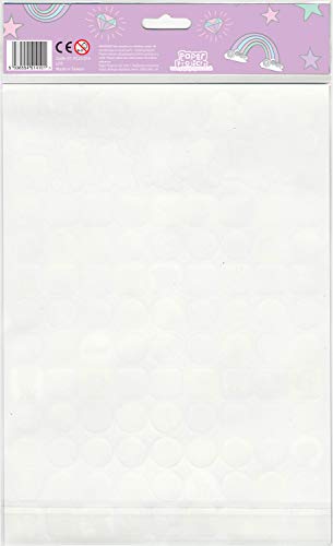 Paper Projects Unicorns Mega Sticker Pack - Pink, A4 Size, Reusable Foiled Stickers 3