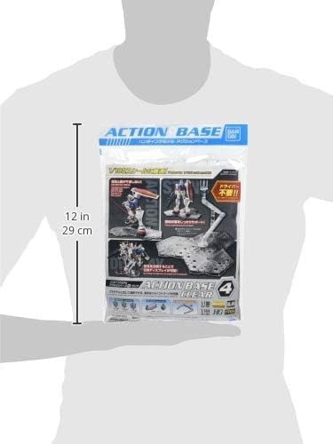BANDAI Hobby - Clear Action Base 5 for Gundam Model Display