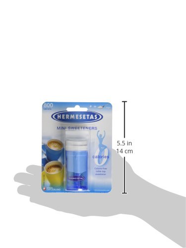 Hermesetas Mini Sweeteners 800 Tablets - Sugar Substitute for Diabetics 8