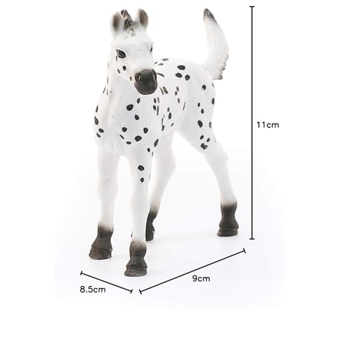 Schleich 13890 Knapstrupper Foal Figurine - Realistic Horse Toy for Imaginative Play, Ages 5+ 9