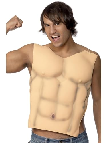 Smiffys Muscle Chest Costume - One Size (22556)