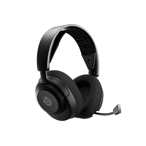 SteelSeries Arctis Nova 5 Wireless - Gaming Headset for PC, PS5, PS4, Switch, Xbox - 60H Battery, 2.4GHz & Bluetooth, ClearCast Mic 12