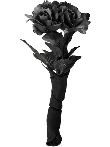 Smiffys Corpse Bride Black Roses Bouquet (28008)