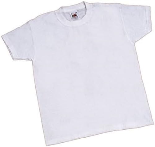 Blank Children's T-Shirt - White (122-128 cm) (Vinco42115)