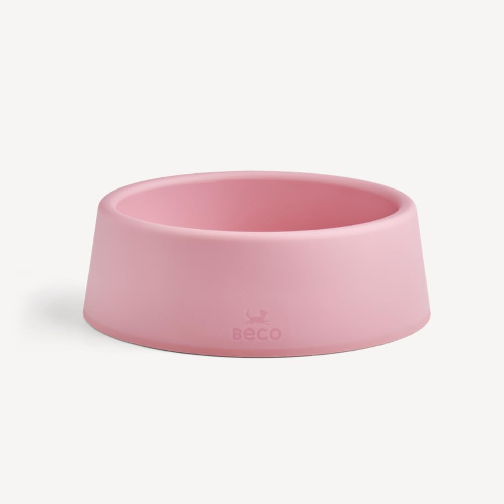 Beco Dog Bowl - Steady Food & Water Bowl | Large | Recycled Plastic | Non-Slip