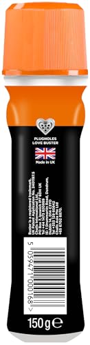 Buster Kitchen Plughole Unblocker 150g, Pack of 2 - Fast-Acting Drain Cleaner for Sinks & Pipes 8