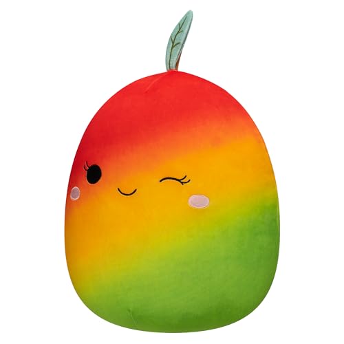 Squishmallows 40cm Ximena the Winking Mango - Ultra-Soft Collectible Plush for Kids & Collectors