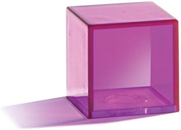 Learning Resources View-Thru Geometric Shapes - Transparent 3D Educational Set for Kids 8-12 2