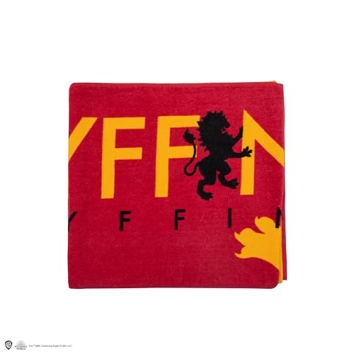 Cinereplicas - Harry Potter Gryffindor Beach Towel - Officially Licensed