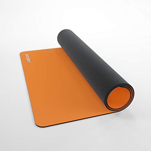 Gamegenic Prime 2mm Playmat - Orange | Anti-Slip Rubber Surface | 61 x 35 cm 2