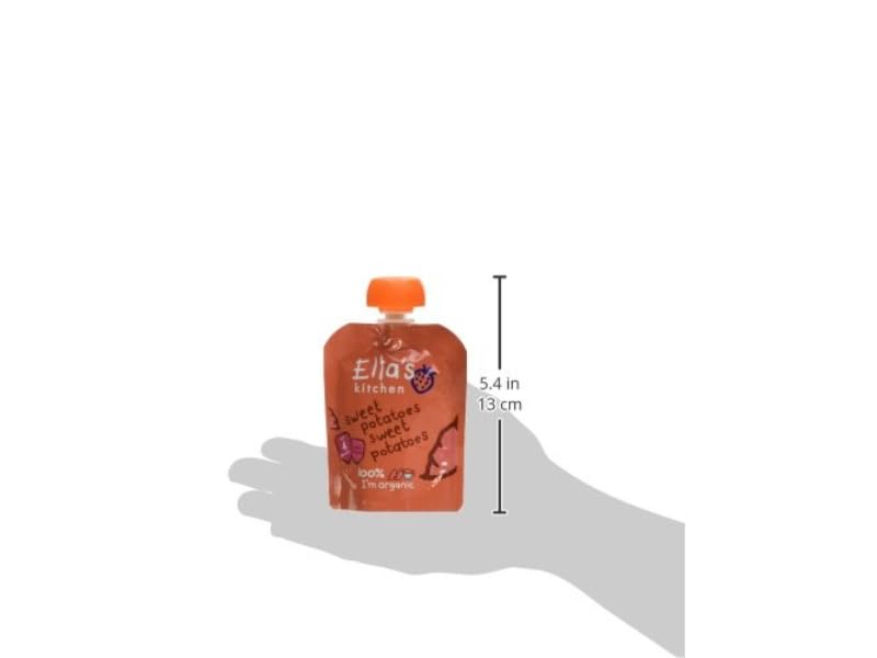 Ella's Kitchen Organic First Taste Sweet Potato Baby Meal | 70g Pouch | No Added Sugar or Salt 2
