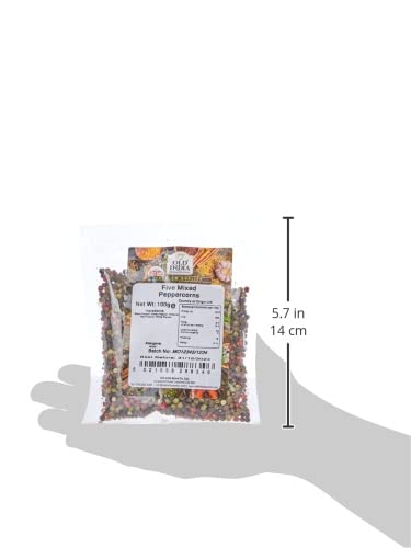 Old India Five Mixed Peppercorns 100g - Natural Whole Spices Blend 4