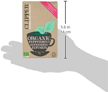Clipper Peppermint Tea 20 Bags - Organic Herbal Tea 2