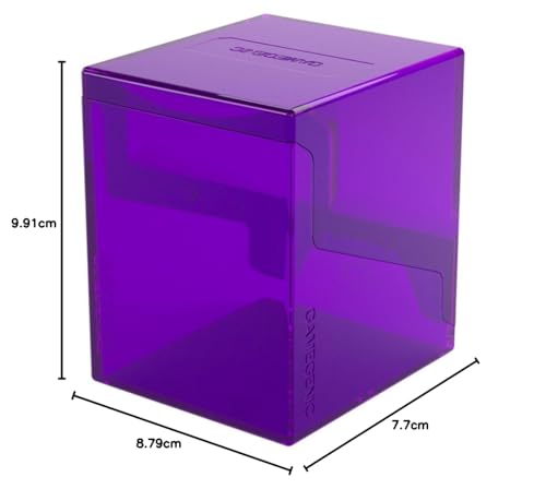 Gamegenic Bastion 100+ XL Deck Box - Purple for Trading Card Games