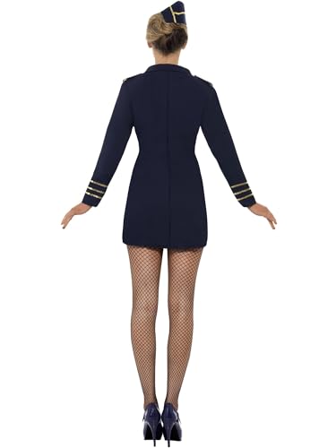 Smiffys Flight Attendant Costume - Size 40-42 (28879)