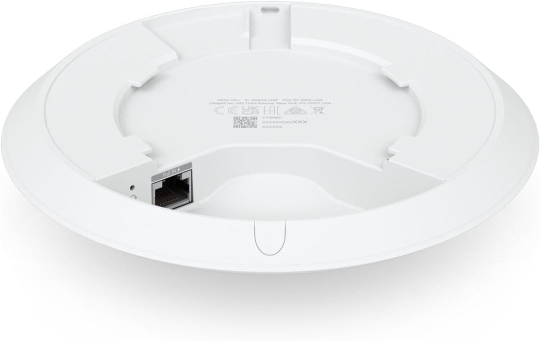 Ubiquiti UniFi U6+ Wireless Access Point - 3.0 Gbps, RJ45, No PoE Injector, Black