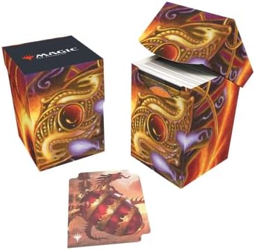 Ultra Pro - Modern Horizons 3 Ruby Medallion 100+ Deck Box for Magic: The Gathering