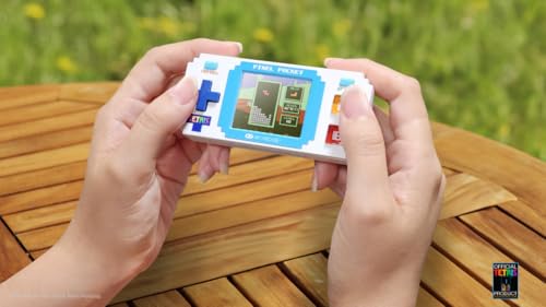 MY ARCADE Tetris Pixel Player Keychain Handheld Game | 1.8" Color Screen | 1 Player