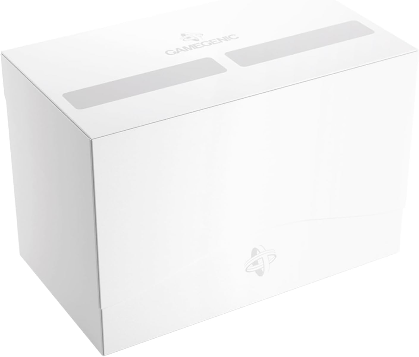 Gamegenic Double Deck Holder 200+ XL White Card Storage Box 1