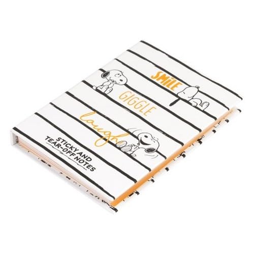 Grupo Erik Snoopy Lazy Days Set - 6 Sticky Notes in Various Sizes & Tabs | Official Merchandise